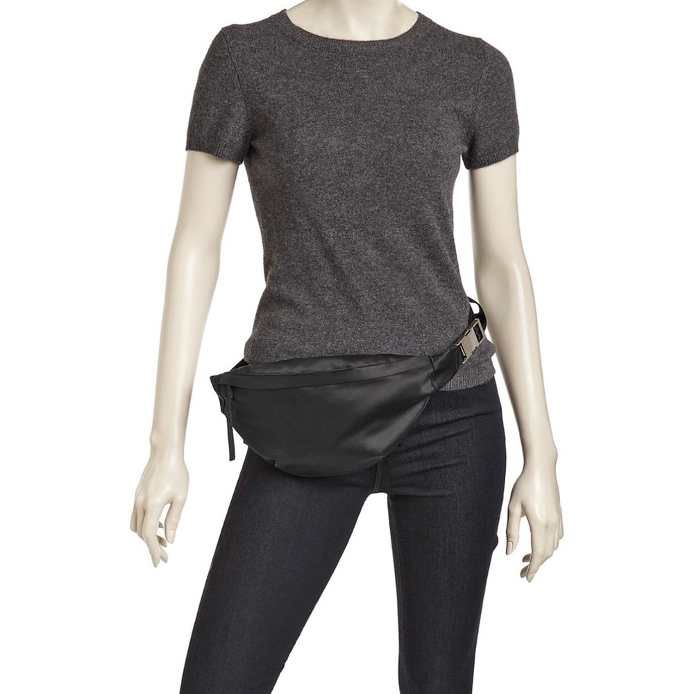 Elizabeth and James Satin Belt Bag